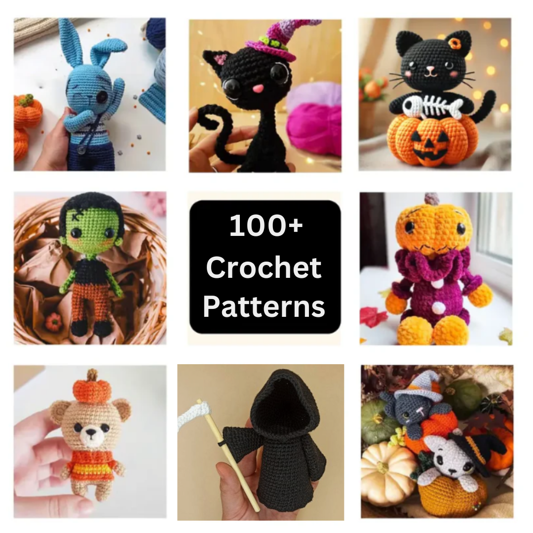 100+ Halloween Crochet Patterns (Free Today)