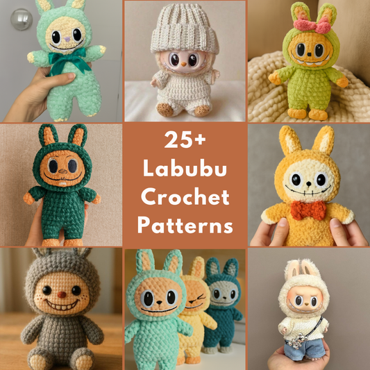25+ Labubu Crochet Patterns